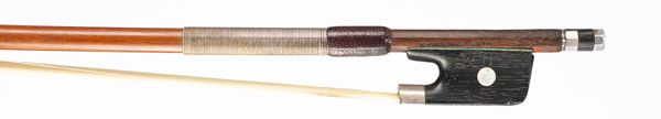 A silver-mounted violin bow for Karel van der Meer, Amsterdam, circa 1920