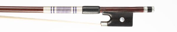 A silver-mounted violin bow, England, circa 1930