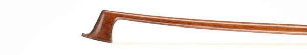 A nickel-mounted violin bow by Andre Chardon, Paris, circa 1935