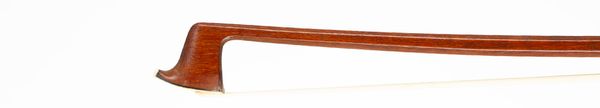 A silver-mounted violin bow, Workshop of Richard Geipel, Markneukirchen, circa 1920