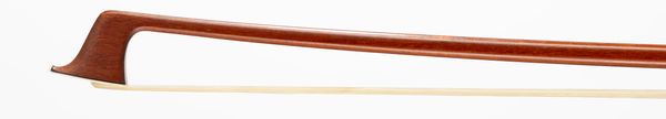 A gold and tortoiseshell-mounted violin bow, branded E Sartory A Paris