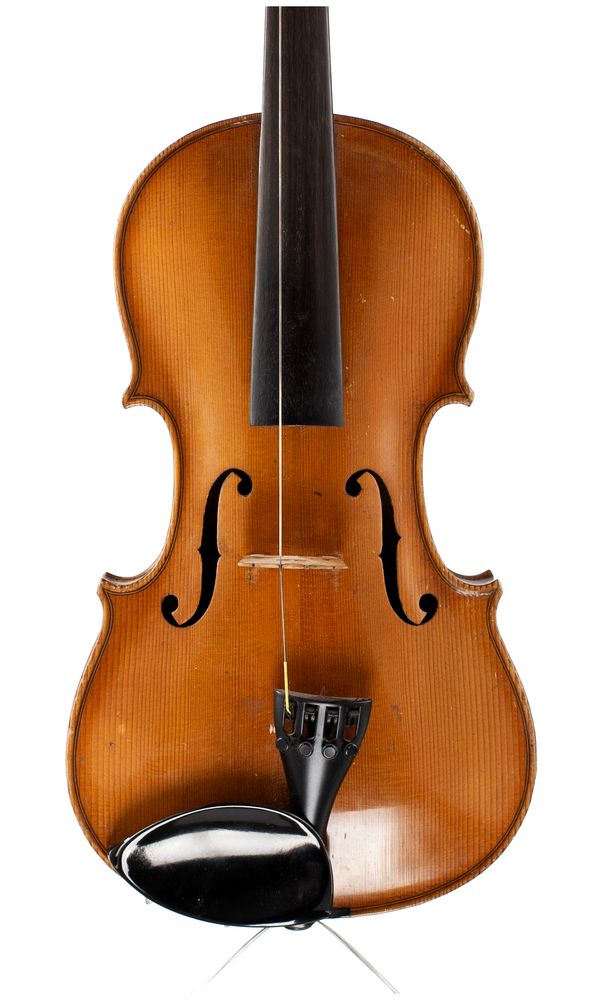 A violin, branded Stainer