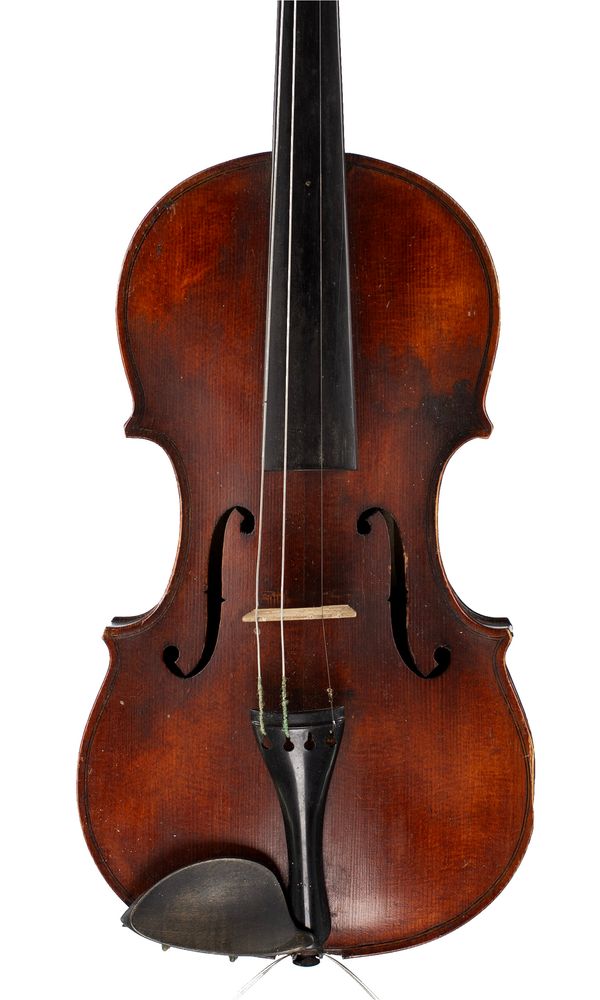 A violin, labelled John M'Neill
