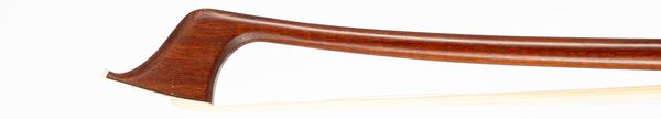 A silver-mounted cello bow, Workshop of F. C. Pfretzschner, Germany, circa 1960