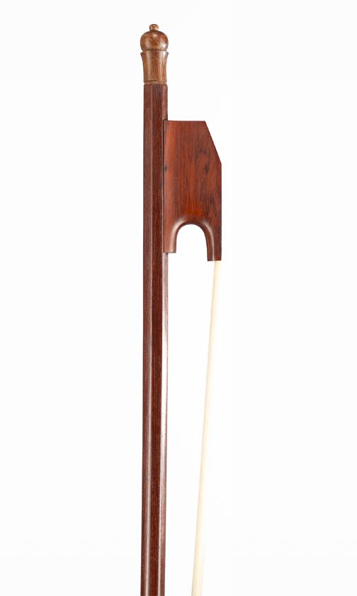 A baroque cello bow, unbranded