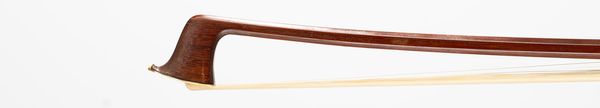 A silver-mounted violin bow by August Edwin Prager, Germany