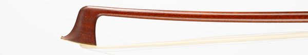 A silver-mounted violin bow by Pierre Hel, Lille, circa 1910