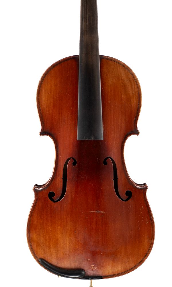 A violin, labelled J. T. L.