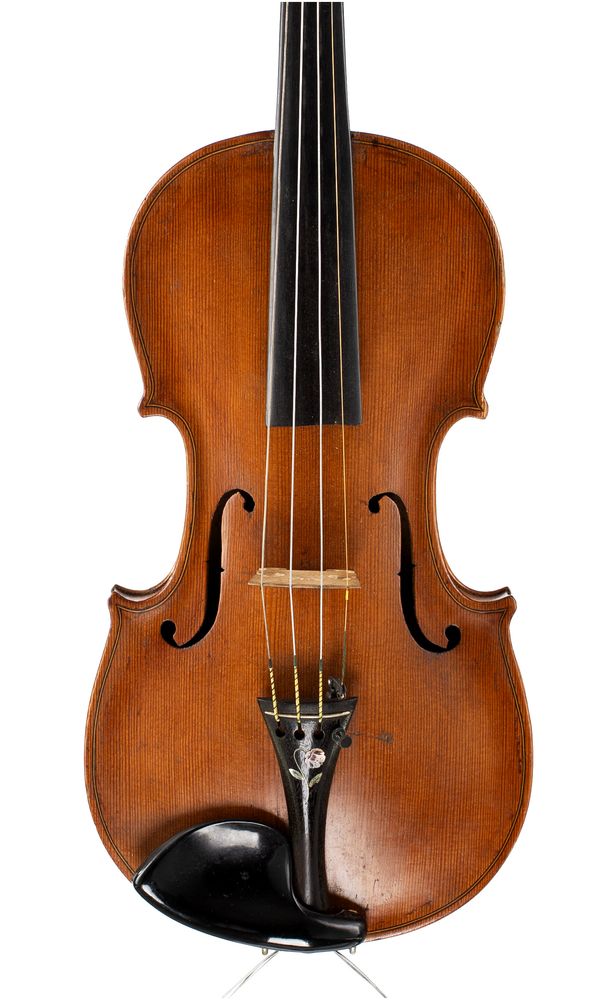 A violin, unlabelled