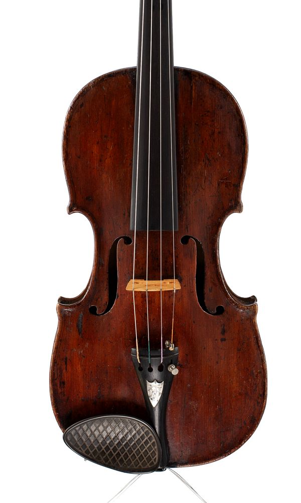 A violin, labelled John Muter... 1793