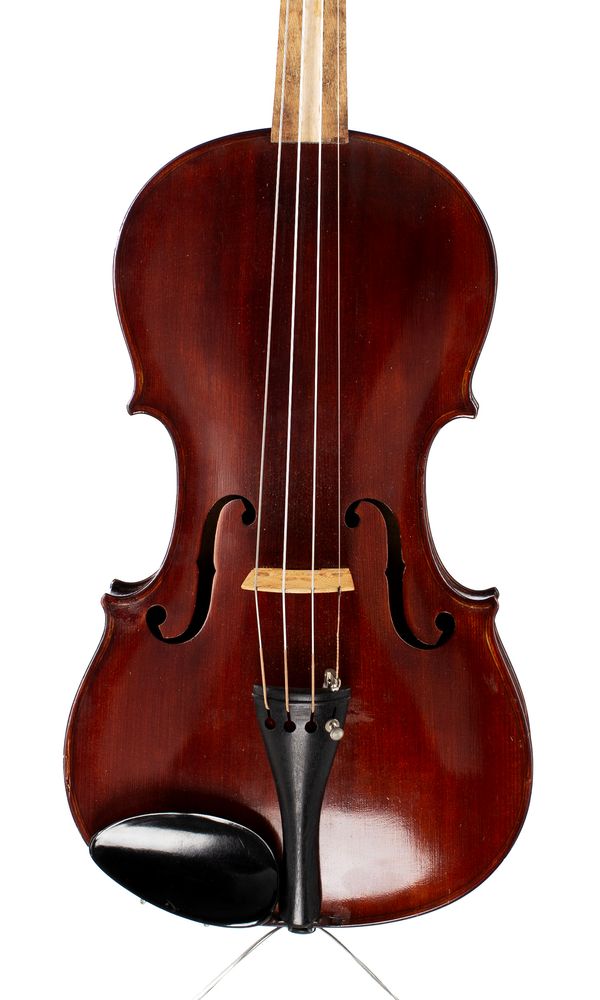 A violin, labelled Martini Oreste, Mantova