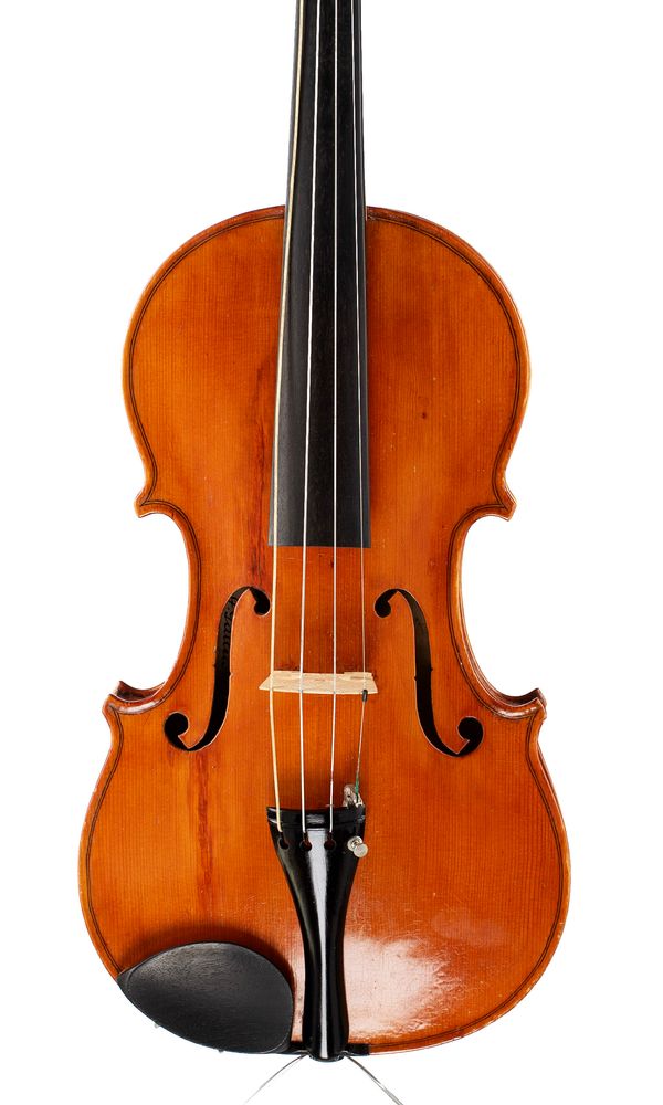 A violin, labelled Otto Rofman [?], St. Gallen, 1924
