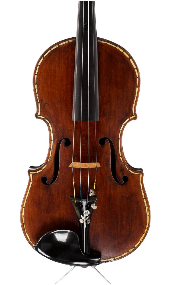 A violin, labelled Pietro Antonio Bellone, Milano, 1894