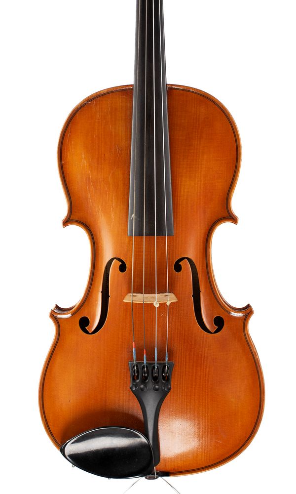 A viola, Workshop of Werner Barth, Bad Brambach, 1974