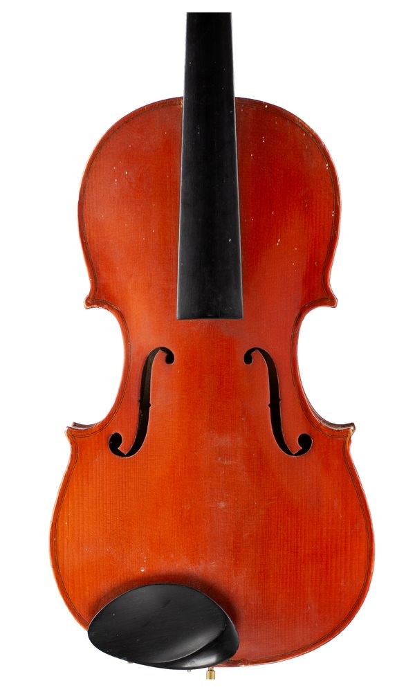 A violin, labelled Skylark
