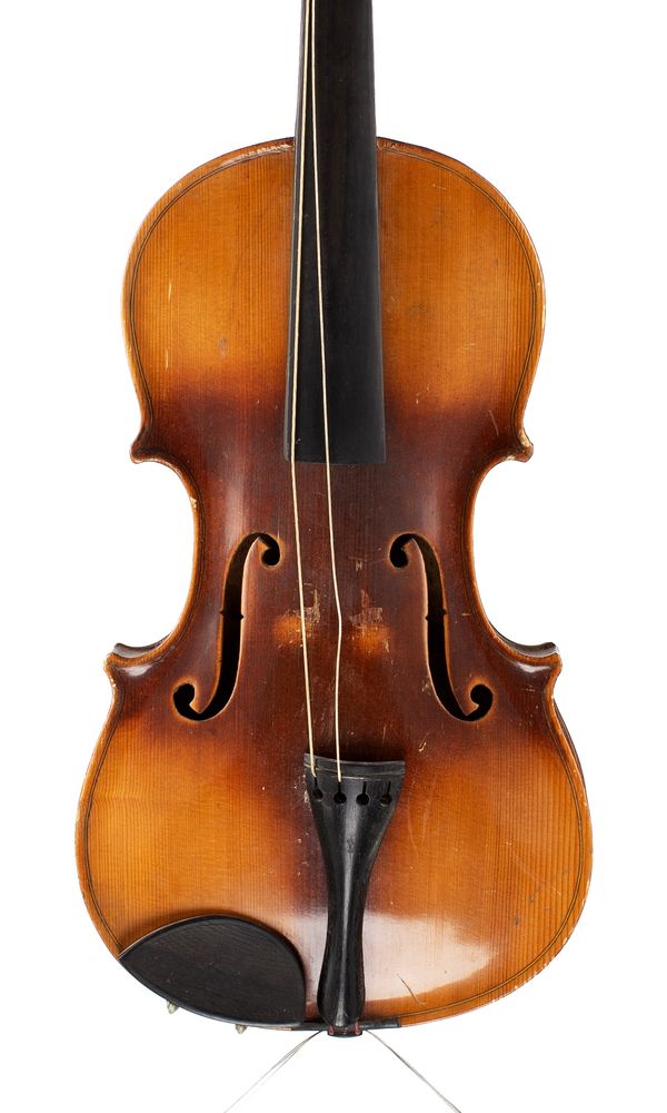 A violin, unlabelled