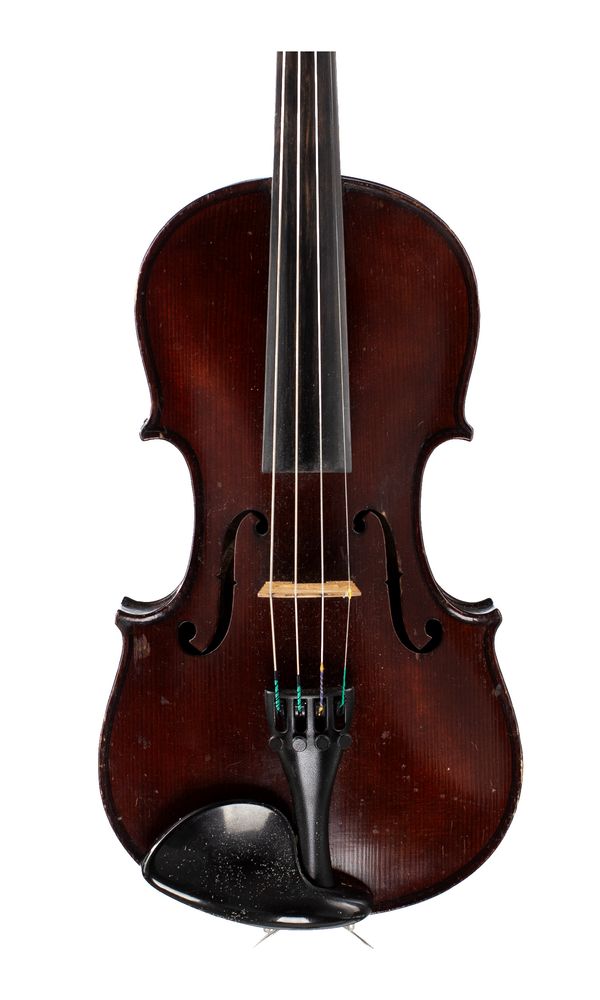 A small violin, labelled The Maidstone