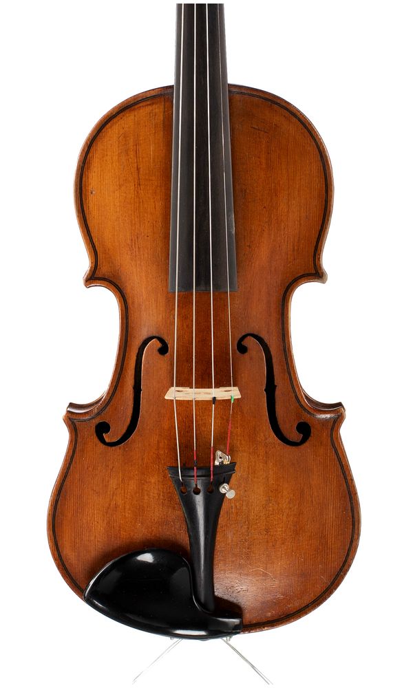 A violin, labelled Robert Gregson, Blackburn, 1906