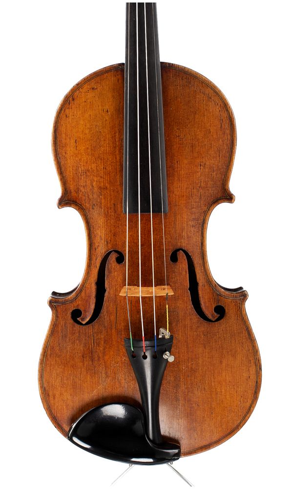 A violin, labelled Antonius Stradiuarius...