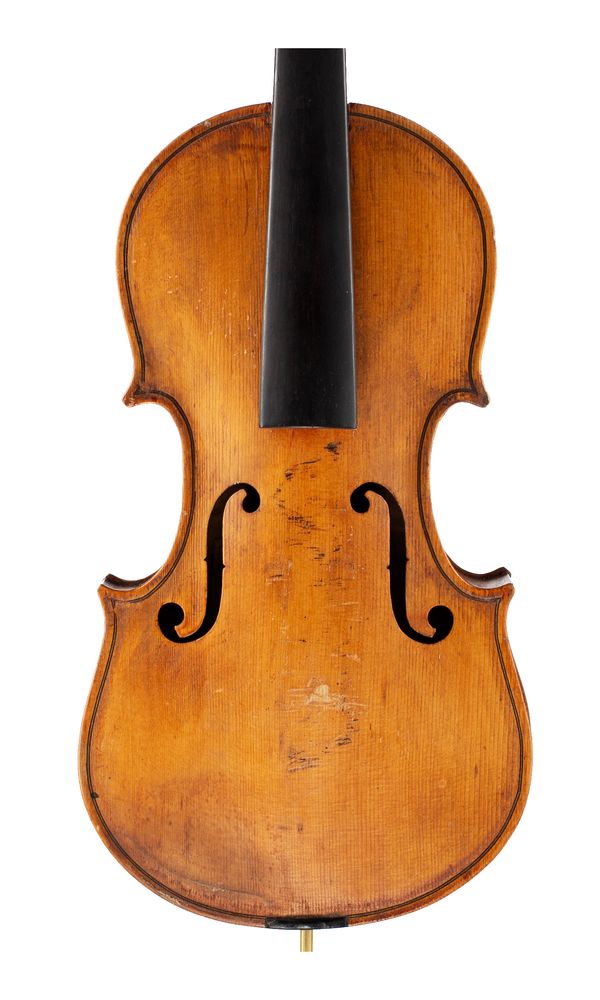 A violin, labelled G. A. How [?]