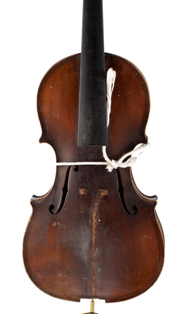 A violin, branded The Franz Liebig Artists Solo Violin