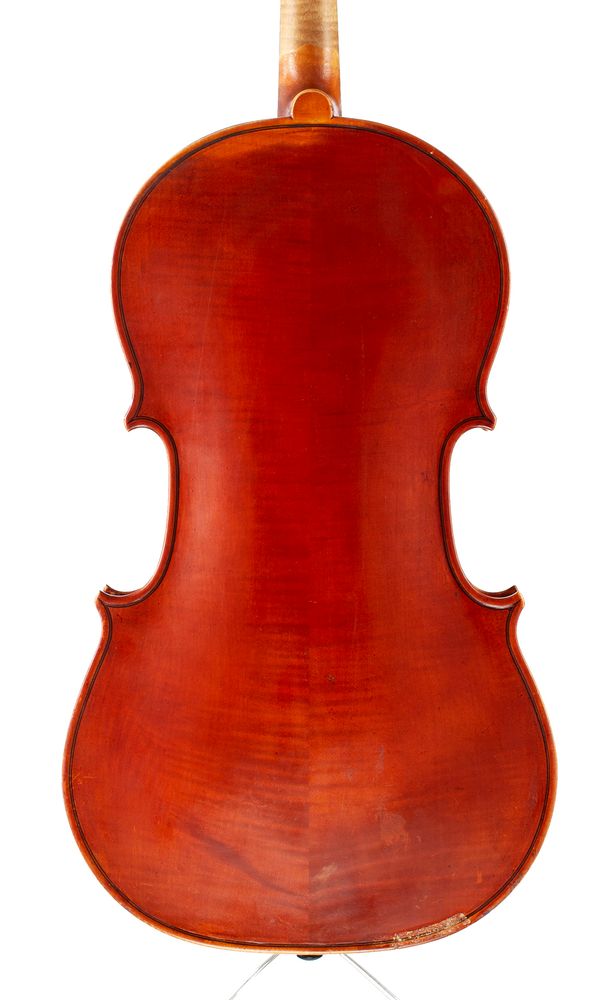 A viola by Martin J. Hilsden, Oxford, 1994 - back