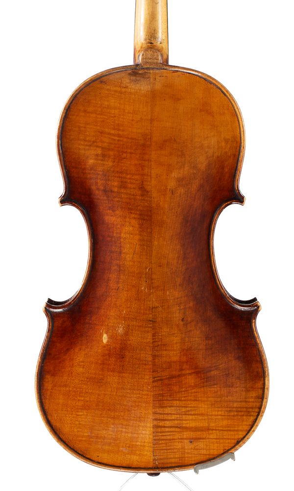 A viola, England, circa 1810 - back
