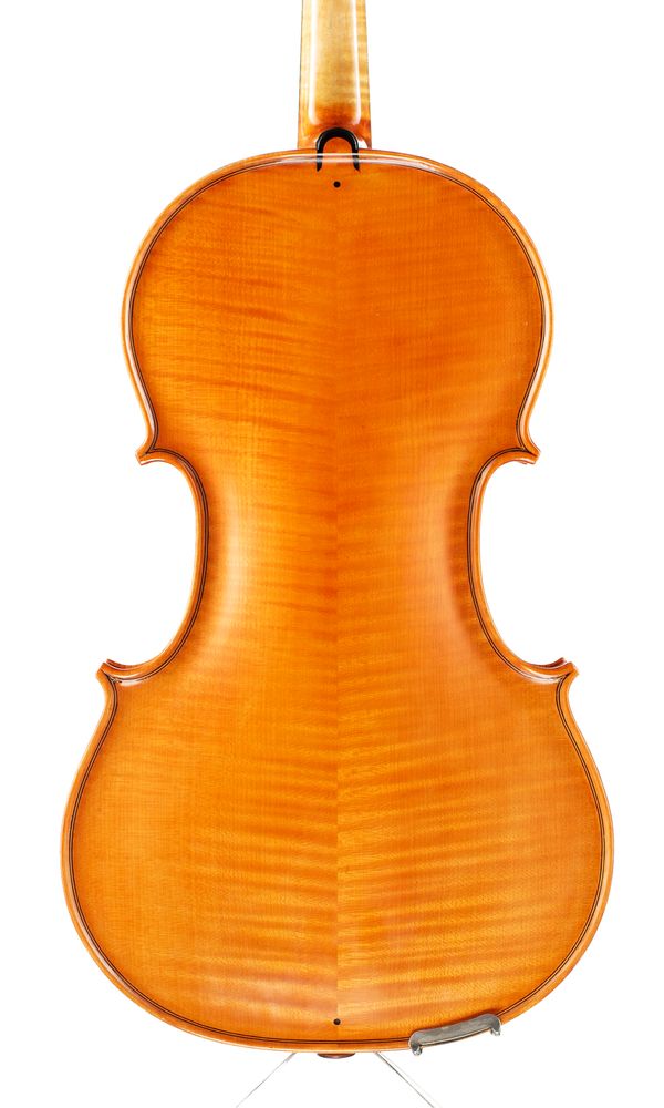 A viola by Harold Lester Styles, Bath, 1977 - back