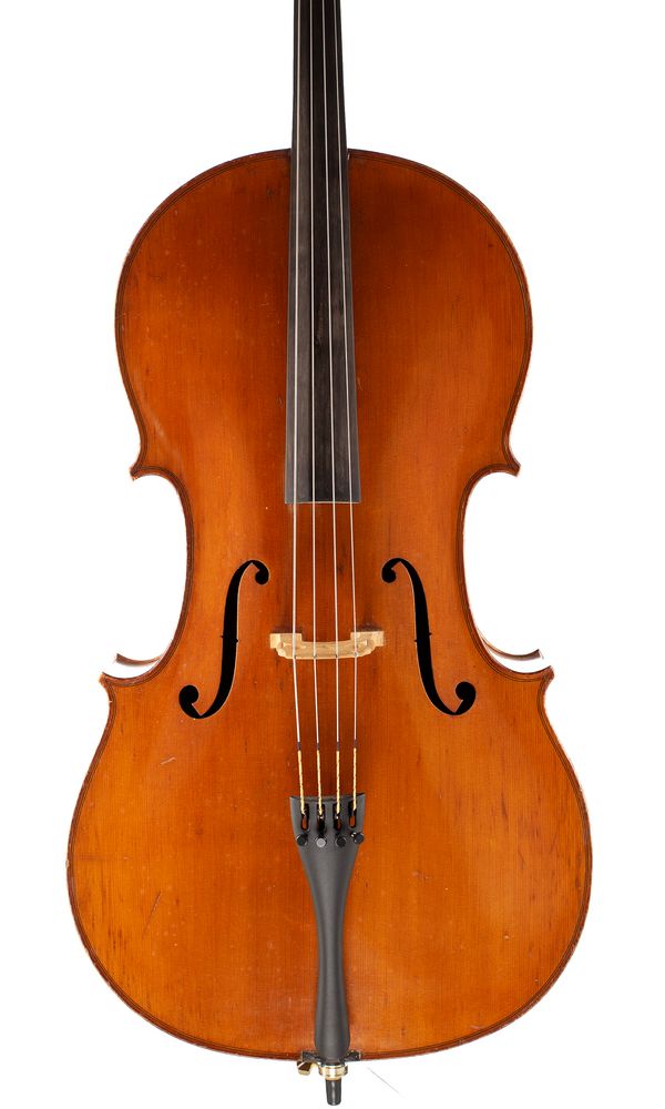 A cello, Workshop of Marc Laberte, Mirecourt, circa 1900