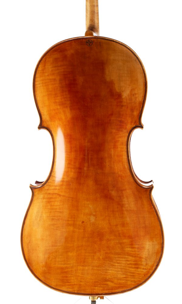 A cello, 20th Century - back