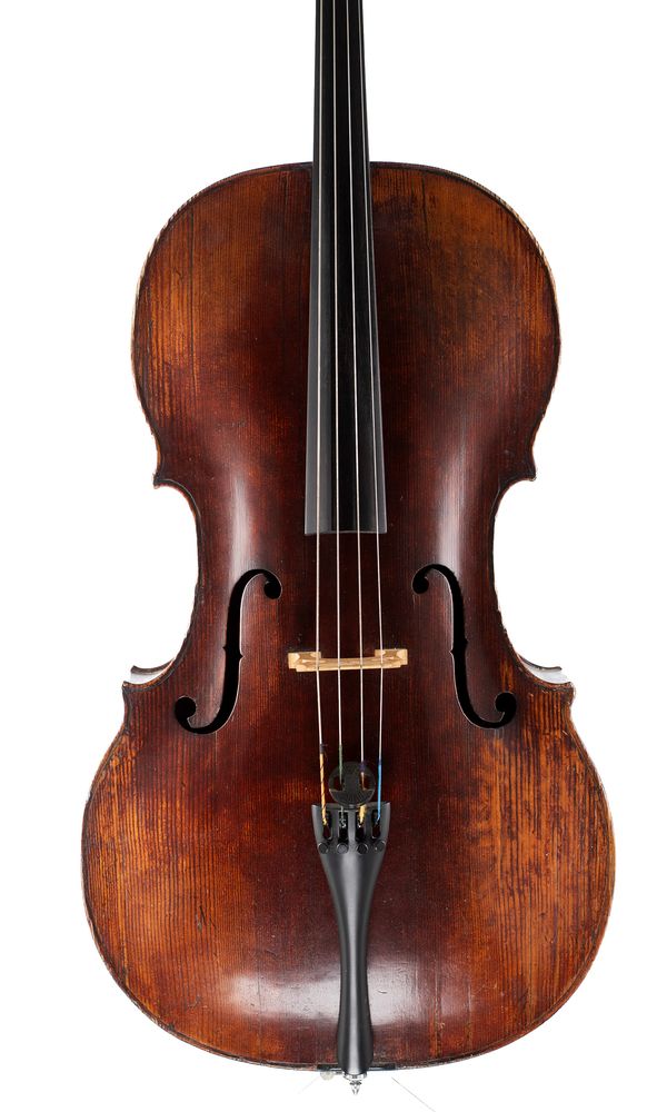 A cello, possibly Bolzano, circa 1800