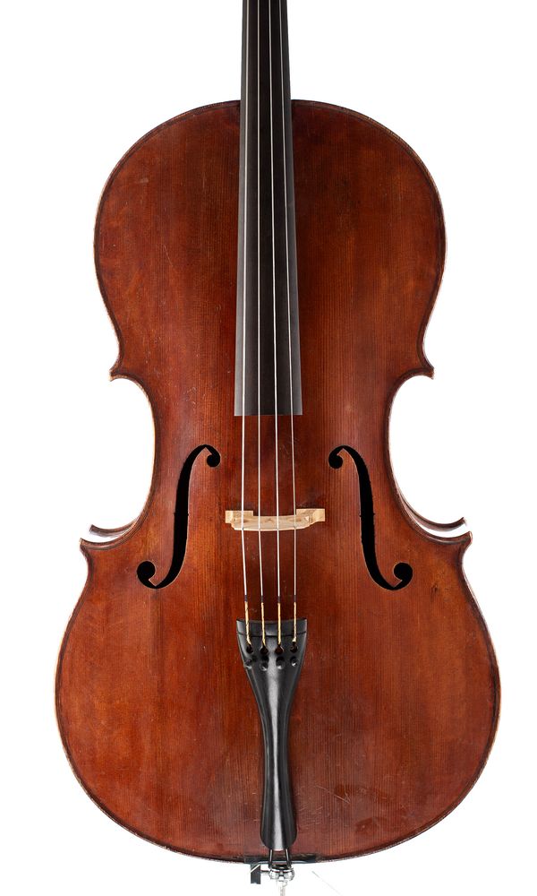 A cello by Francois Plumerel, Mirecourt, circa 1830