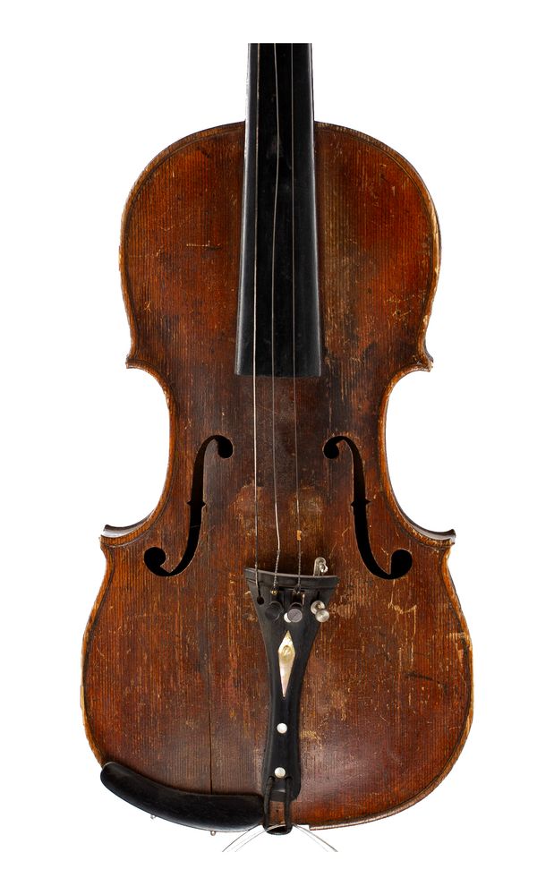 A bundle of twenty bows, varying lengths