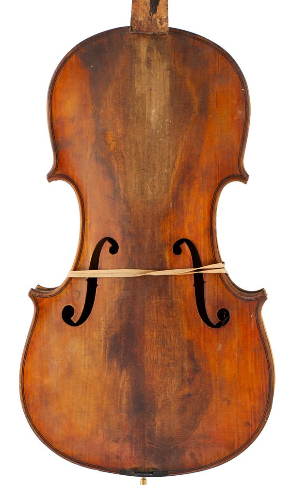 A viola sold with a violin