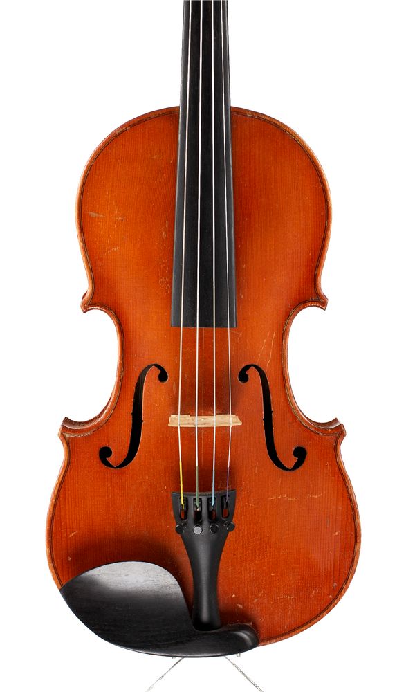 A violin, labelled Richard Sabinarz