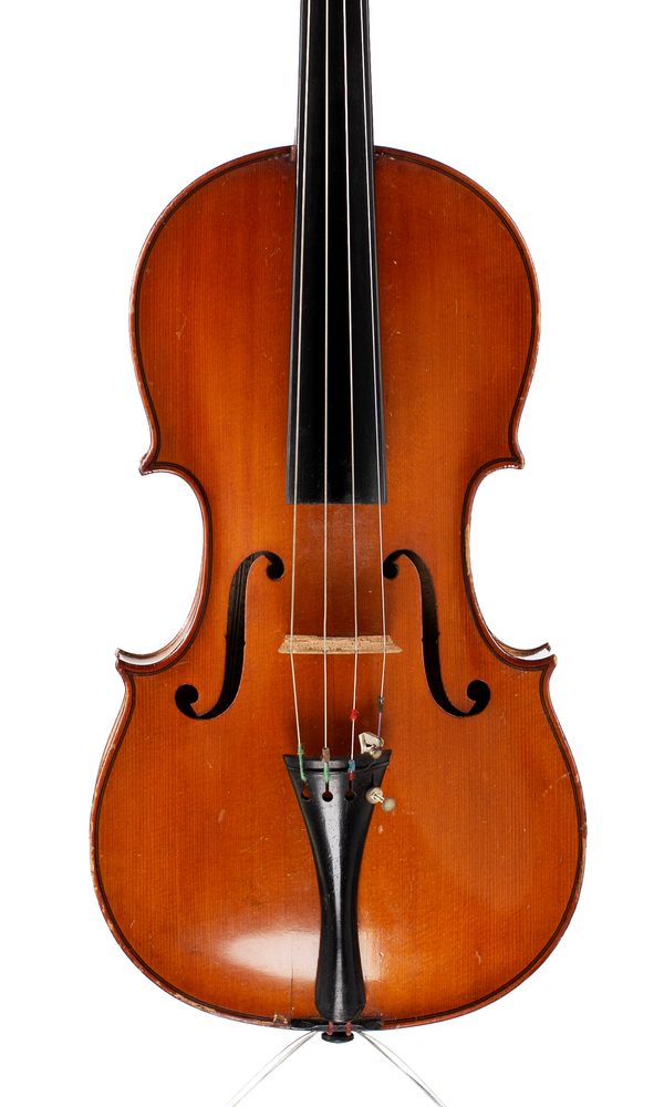 A violin, labelled Torelli