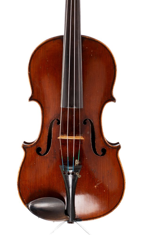 A violin, labelled The Maidstone