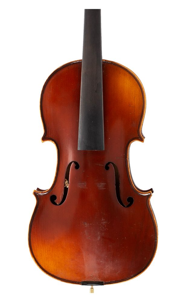 A violin, labelled Compagnon I