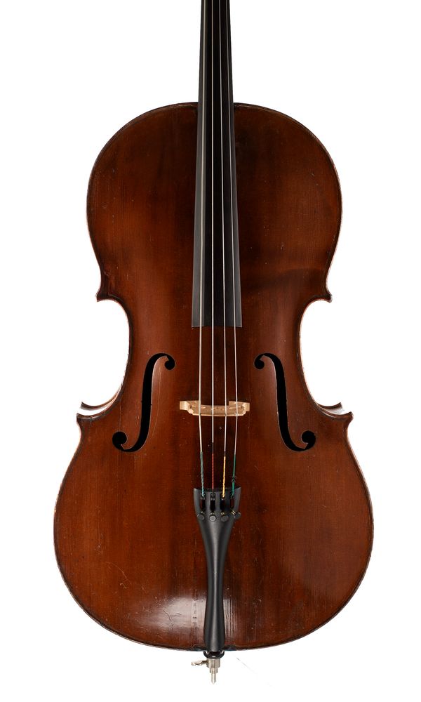 A cello by Plumerel, Mirecourt, circa 1850