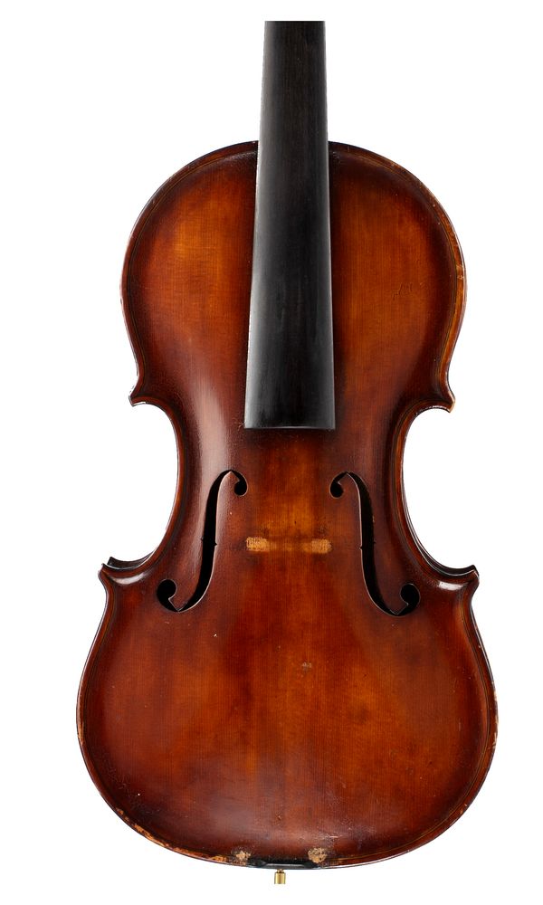 A violin by Harold E. Perkins, Liverpool, 1951