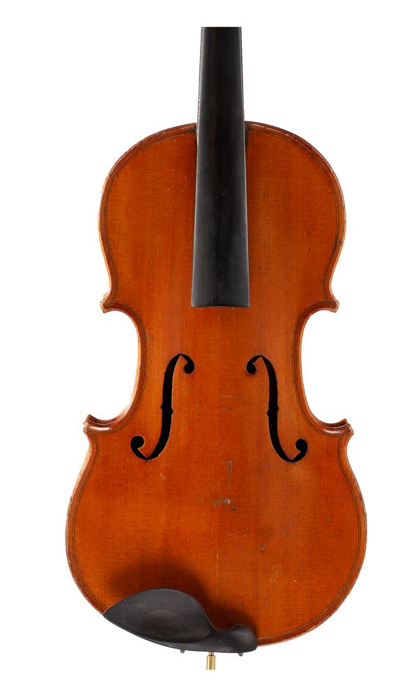 A three-quarter sized violin, Mirecourt, circa 1910