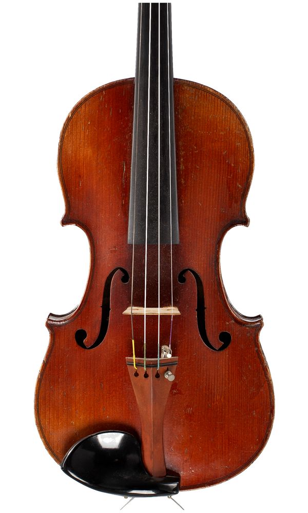A violin, labelled J. T. L.