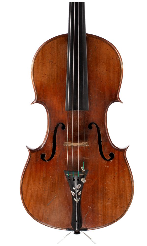 A violin, labelled S. Kiaposse