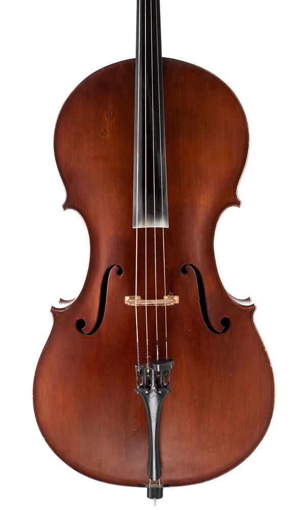 A cello by Gerald Littlewood, Hollingworth-In-Longdendale, 1978