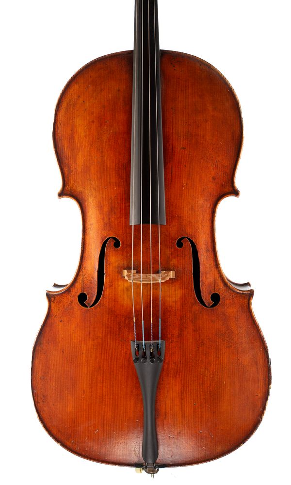 A cello, Workshop of Derazey, Mirecourt, 19th Century