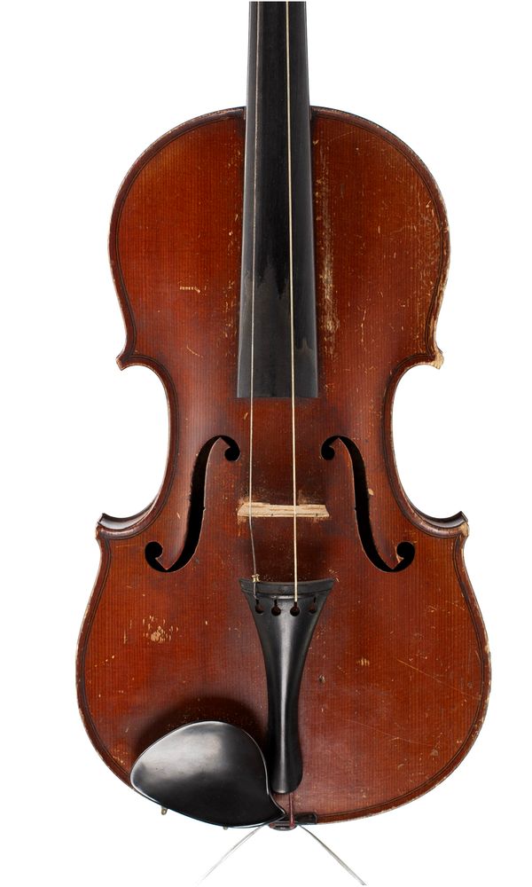 A violin, unlabelled