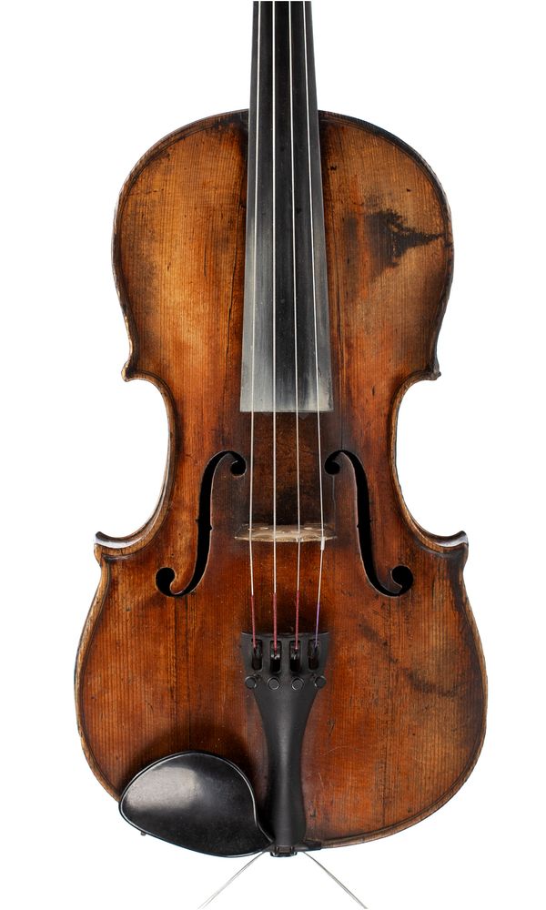 A violin, labelled [faintly]