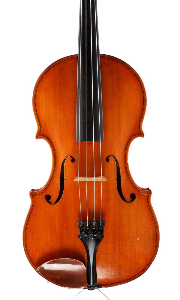 A viola, labelled S. Harrison
