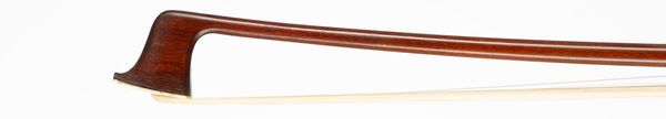 A silver-mounted violin bow by L. Pfretzscher, Germany