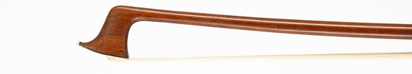 A nickel-mounted violin bow, Workshop of Martin, Leipzig